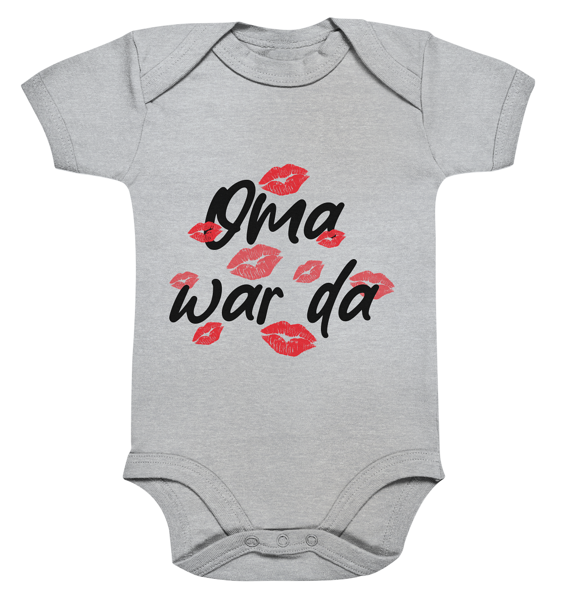 Oma war da  - Organic Baby Bodysuite