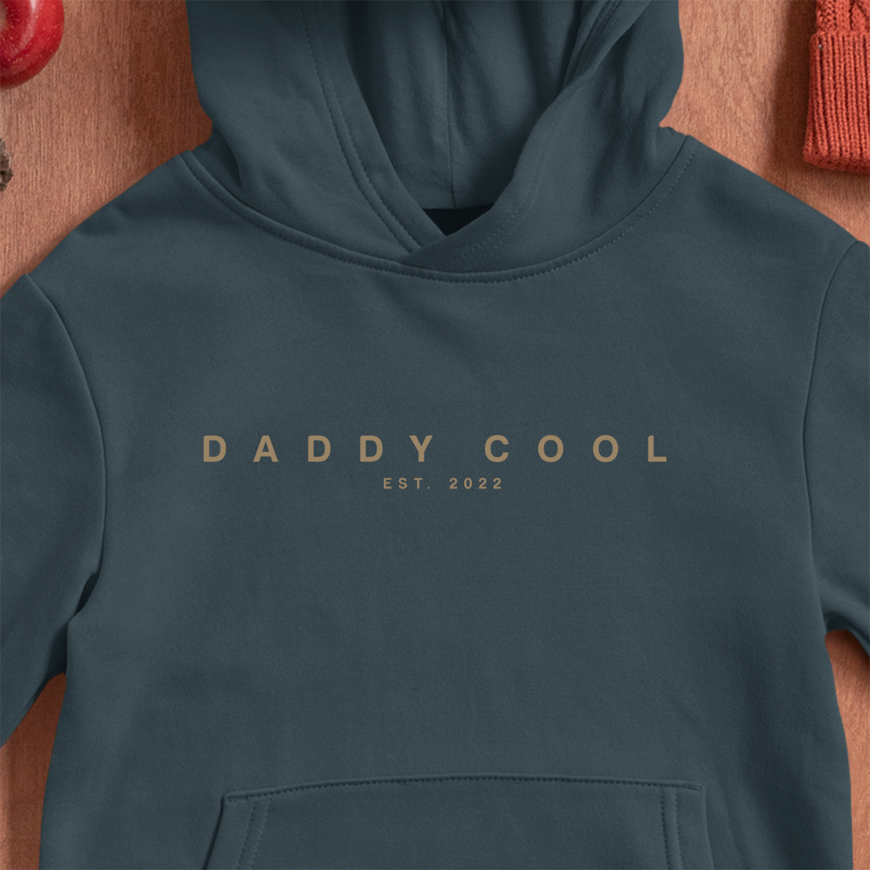 Daddy Cool Modern Edition Hoodie - Datum personalisierbar