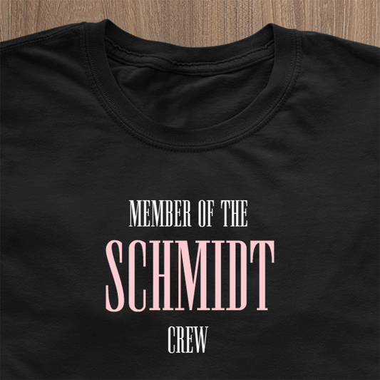 Member of the "Family Name" Crew Women's T-Shirt - Personalized Family Name